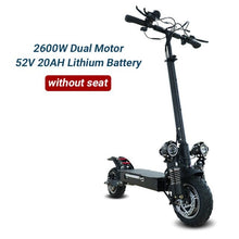 Load image into Gallery viewer, New 52V 2600W trotinette électrique puissante 75KM/H Fast overboard STOCK UE sans tax Dual Drive trottinette electrique skateboard